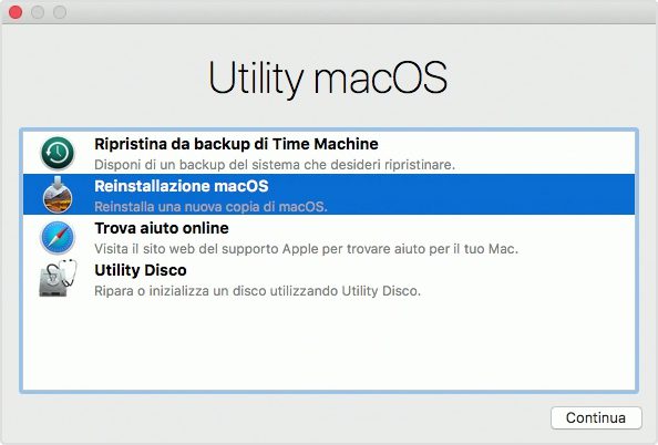 Come formattare il Mac IV Come formattare il Mac IV