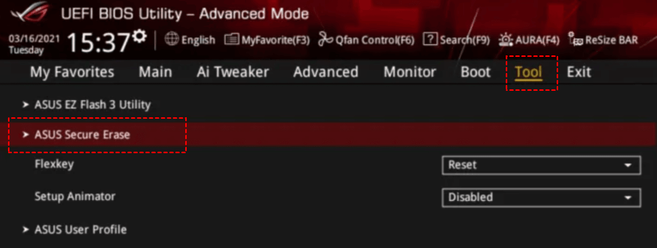 Tasti per Accedere al BIOS e UEFI ASUS Tasti per Accedere al BIOS e UEFI ASUS