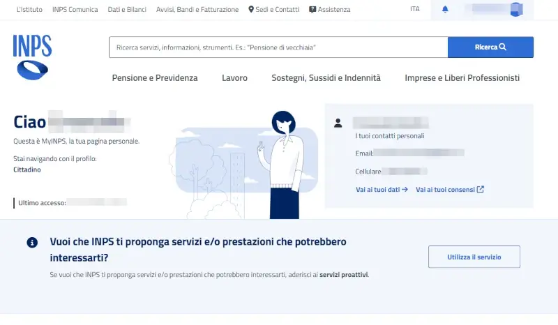 Come accedere all'area riservata INPS senza lo SPID II Come accedere all'area riservata INPS senza lo SPID II