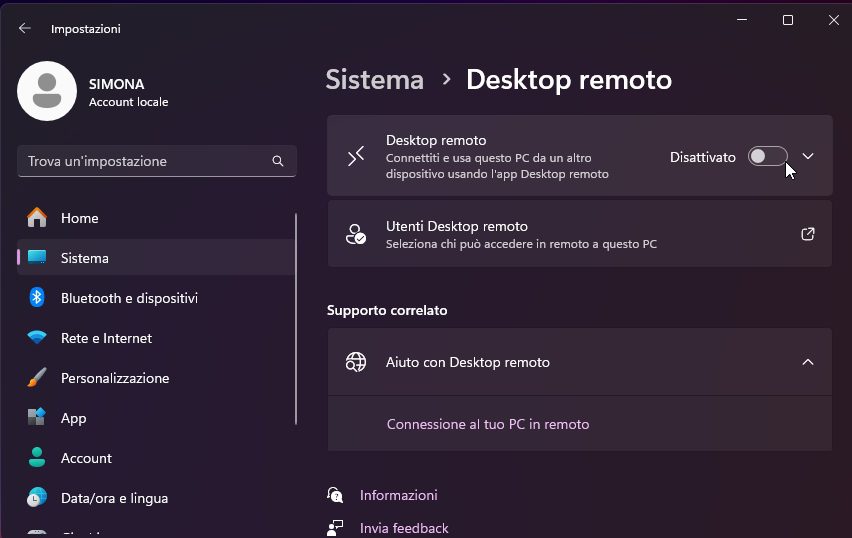 Come comandare il PC a distanza dallo smartphone V Come comandare il PC a distanza dallo smartphone V