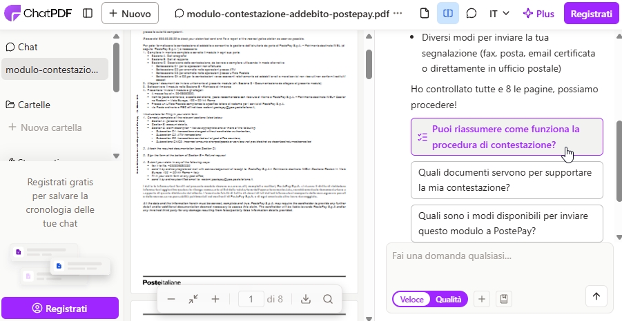 Guida a ChatPDF far parlare con PDF l'intelligenza artificiale III Guida a ChatPDF far parlare con PDF l'intelligenza artificiale III