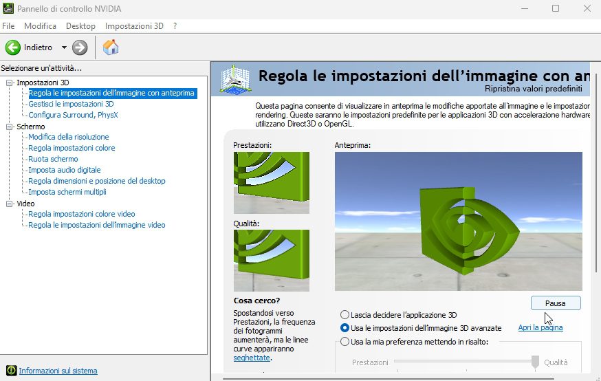 come ottimizzare Pannello NVIDIA per il Gaming III come ottimizzare Pannello NVIDIA per il Gaming III