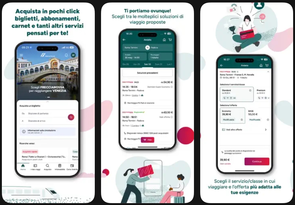 Come comprare i biglietti treno online dal telefono senza usare la carta III Come comprare i biglietti treno online dal telefono senza usare la carta III
